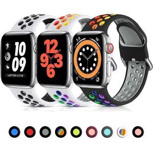Lerobo 3 Pack Sport Bands Compatible with Apple Watch